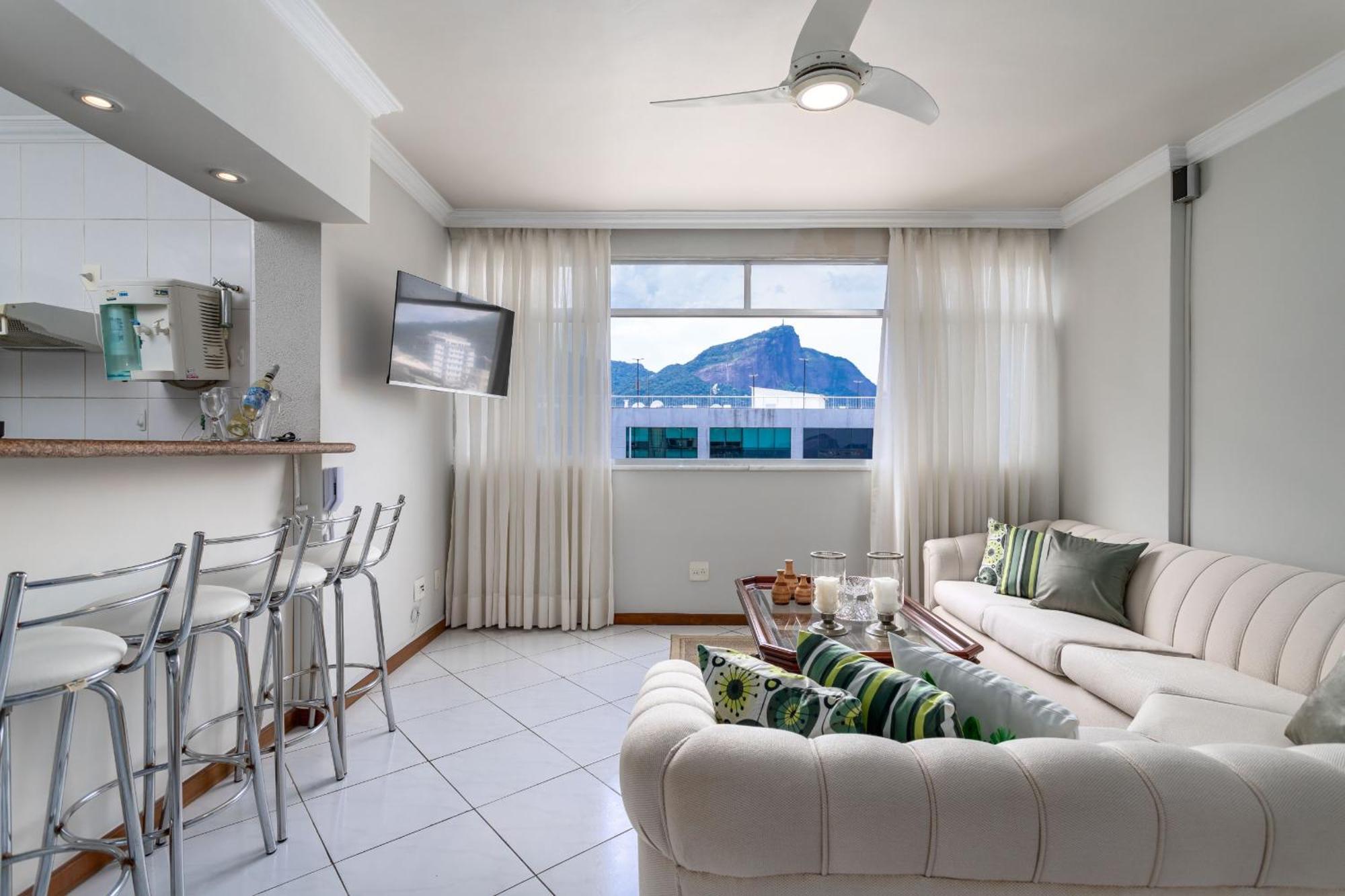 Classico No Leblon - Vista O Cristo Redentor - Ap1302 Z1 Apartamento Río de Janeiro